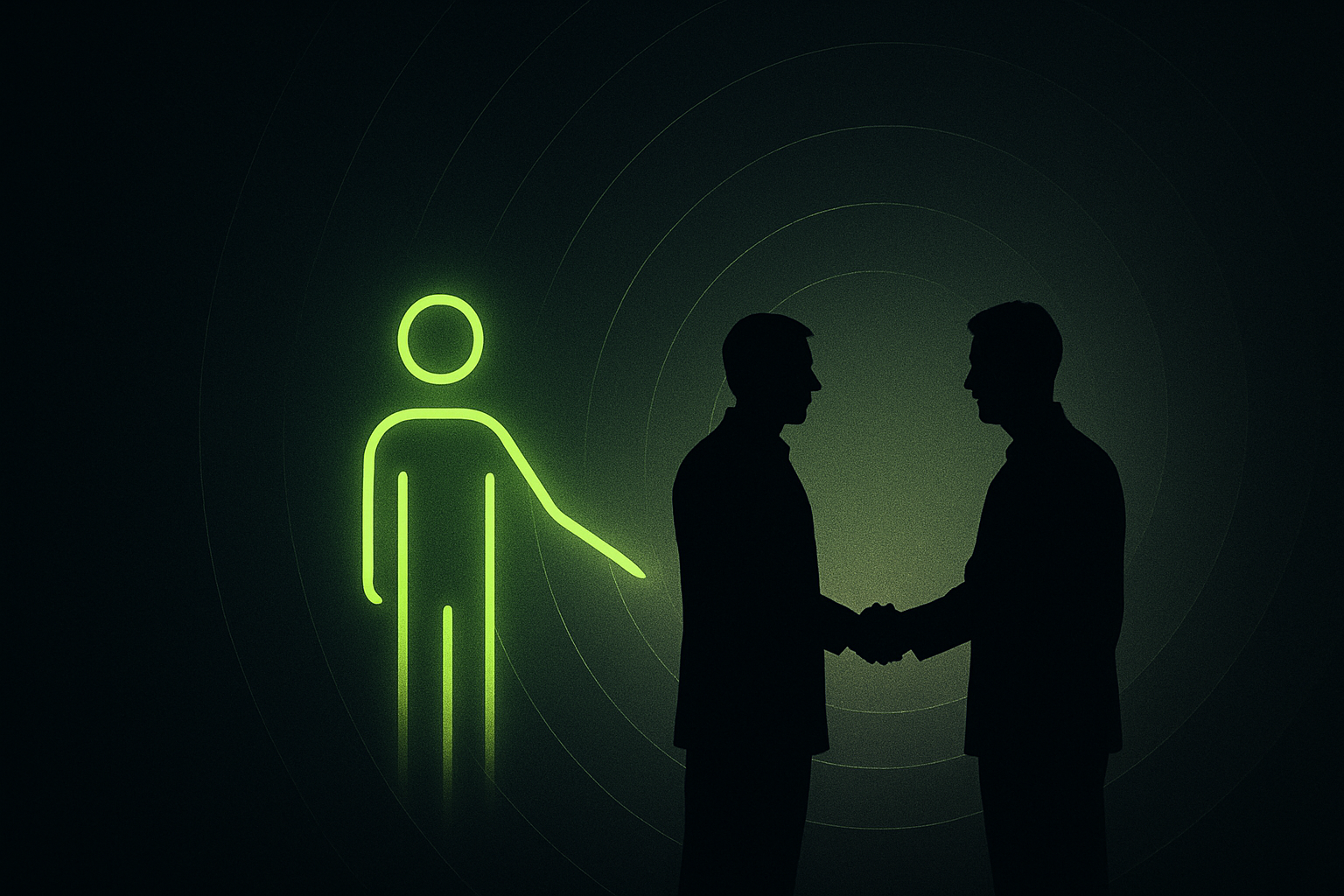 Cover illustration for “The Rising Value of Human Connection in the Age of AI”